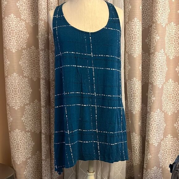 🌿 APT. 9 Green Sleeveless Flowy Top - Size XXL | RN 73277 🌿 - Picture 1 of 5